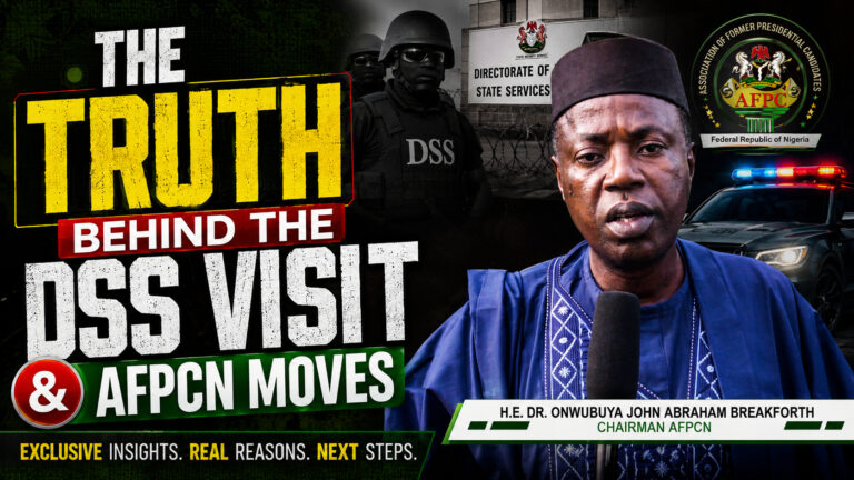 The Truth Behind the DSS Visit & AFPCN Moves
